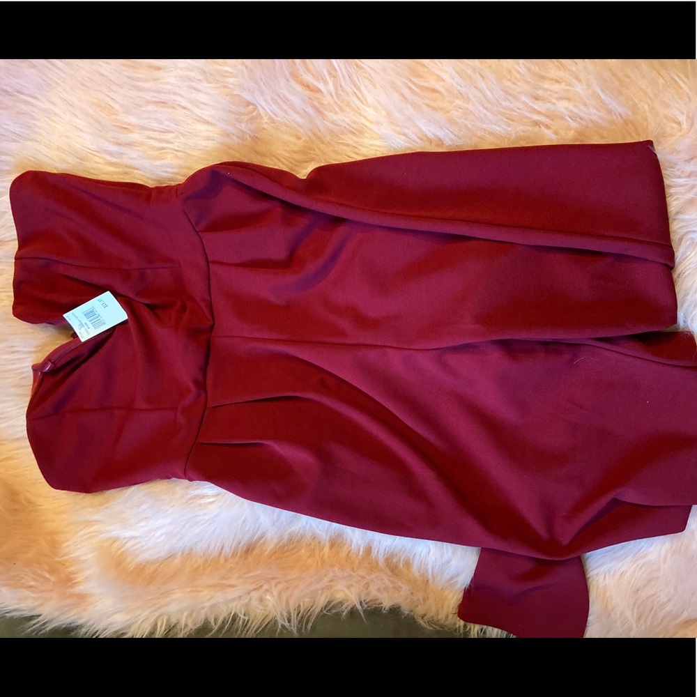 Wine color romper